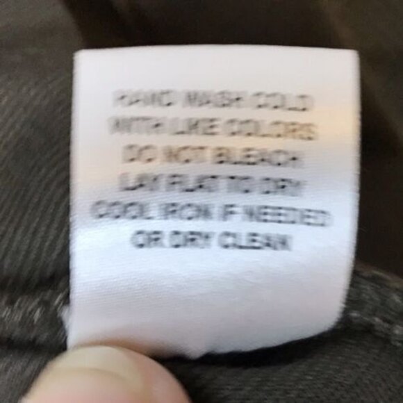 Violet b Cardigan Women’s M Open Front Swing Olive Green‎ Asymmetrical Fair Isle - Picture 8 of 8